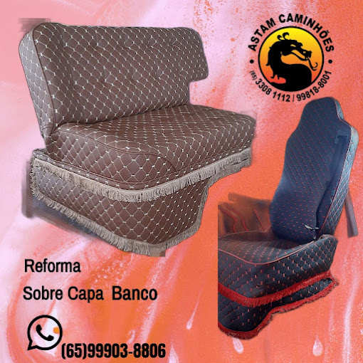 Capa Banco Caminhão  em Nova Mutum, MT